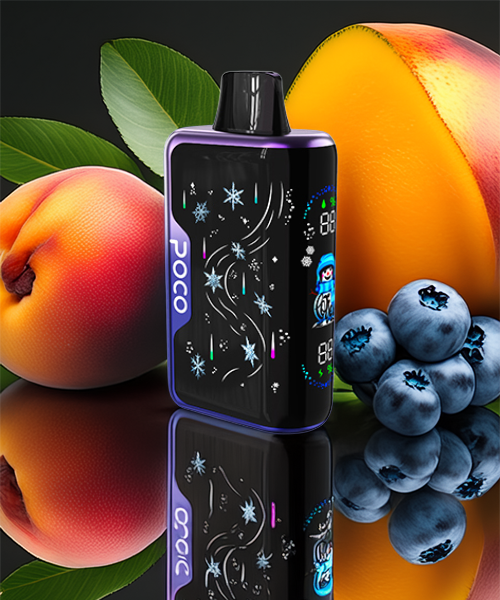 Poco Snowman 70000 – Blackberry Peach Mango 5%