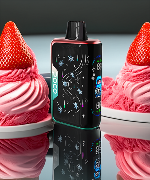 Poco Snowman 70000 – Strawberry Ice-cream 5%