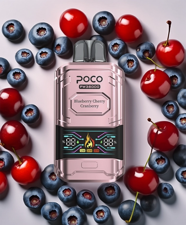 Poco PW 38000 – Blueberry Cherry Canberry 5%