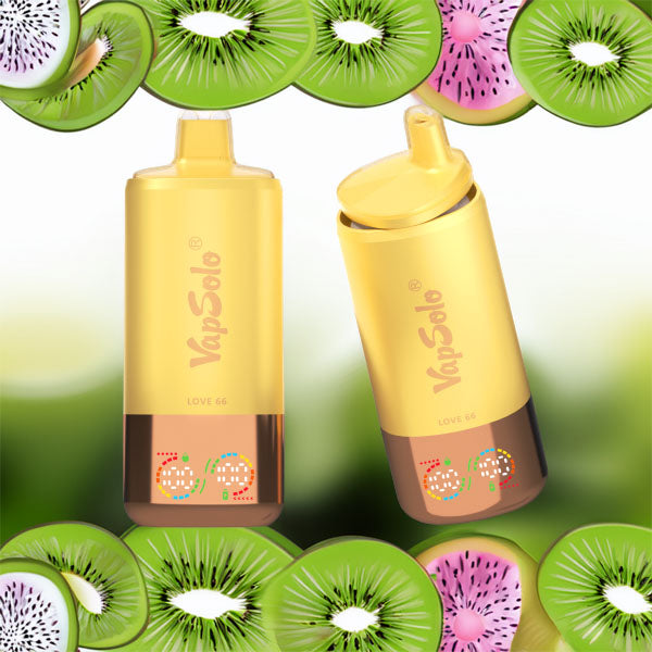VapSolo Triple 60000 - Kiwi Passion Fruit & Love66 & Vanilla 5%