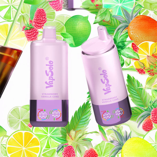 VapSolo Triple 60000 – Blueberry Raspberry & Strawberry Vanilla Coke & Lemon Lime 5%
