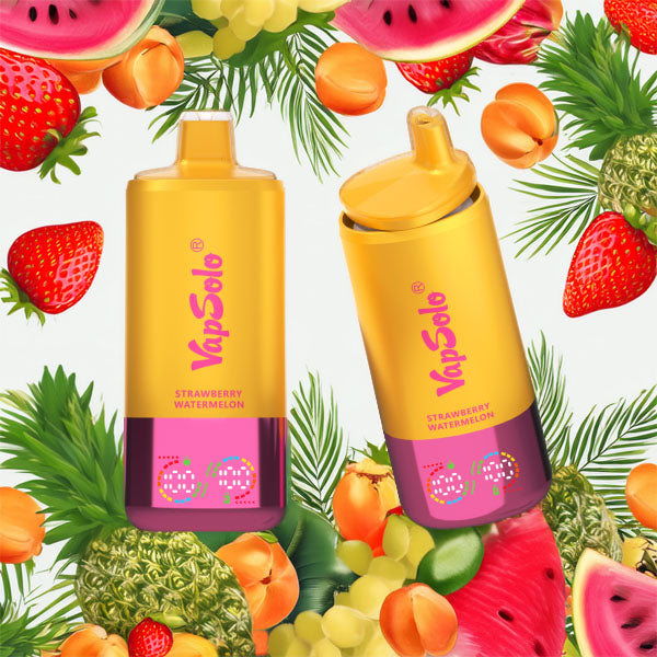 VapSolo Triple 60000 – Tropical Fruit & Strawberry Watermelon & Lemon Peach 5%