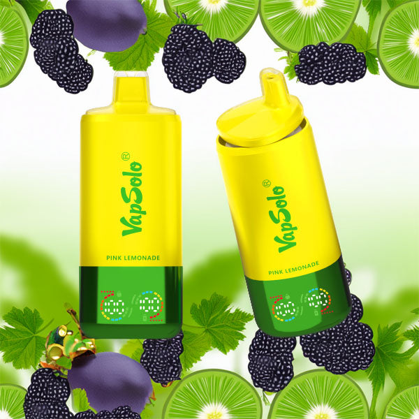 VapSolo Triple 60000 – Blackcurrant Ice & Pink Lemonade & Kiwi Passionfruit Guava 5%