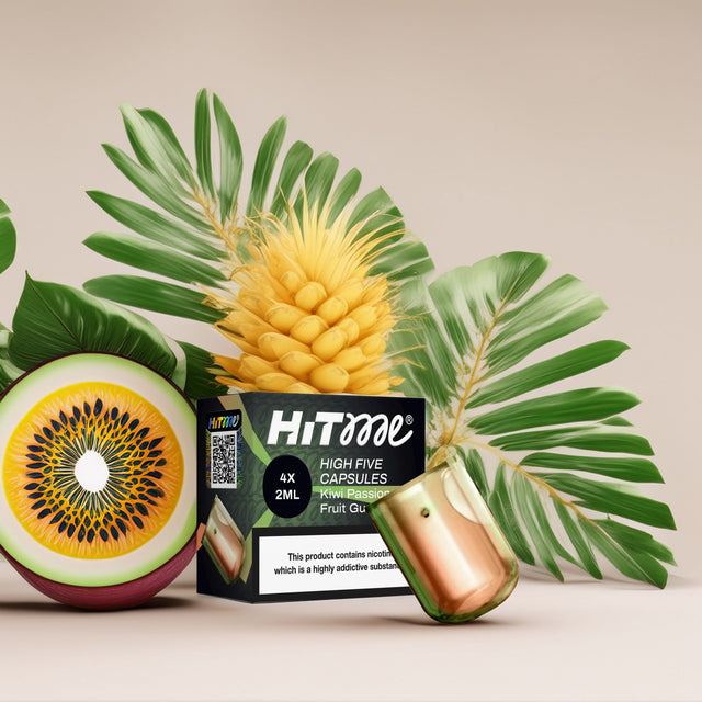 Hitme High Five Capsules – Kiwi Passion Fruit Guava 2%