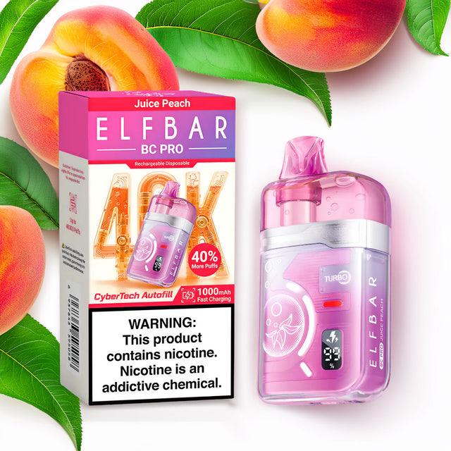 Elf Bar BC 40000 Pro – Juice Peach 5%