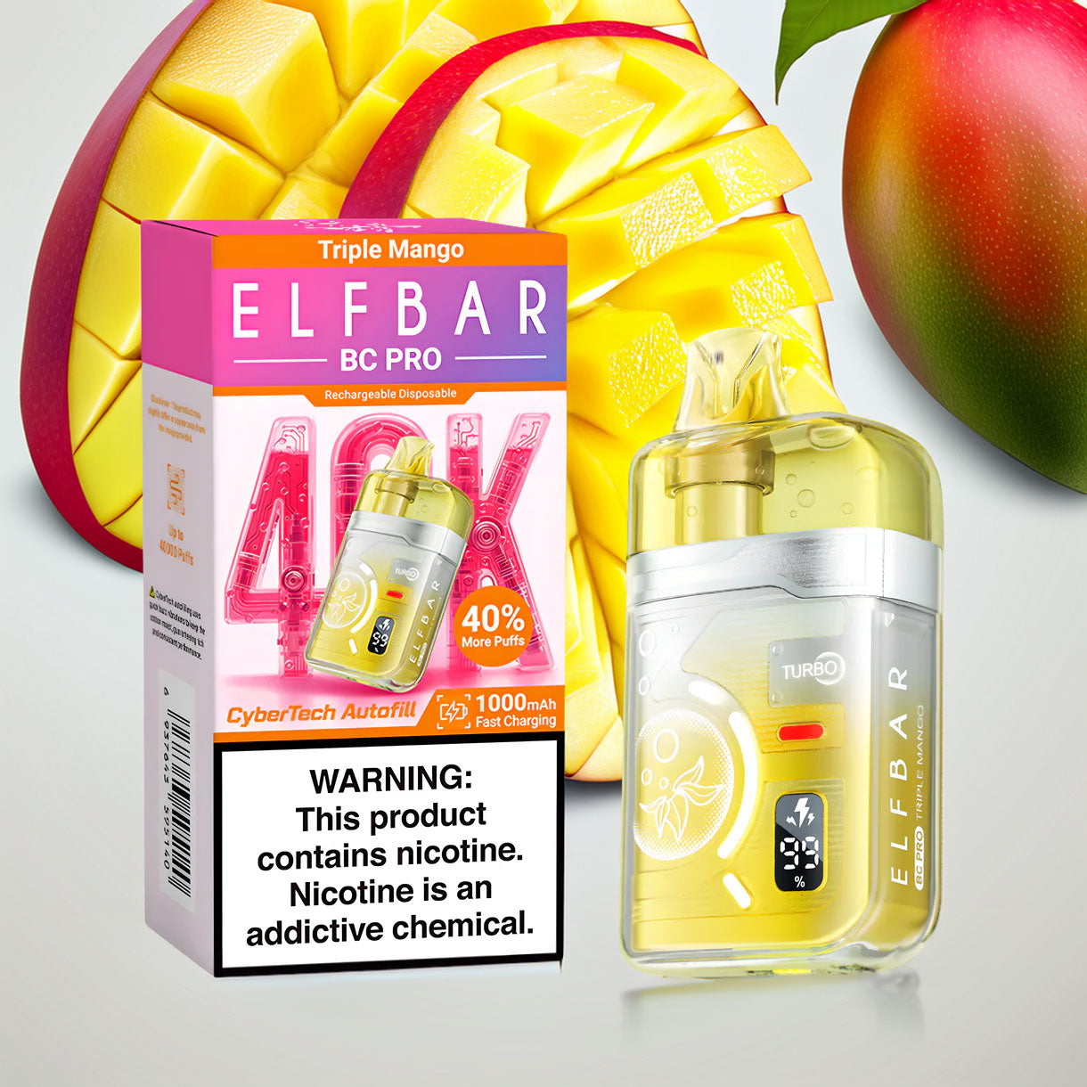 Elf Bar BC 40000 Pro – Triple Mango 5%